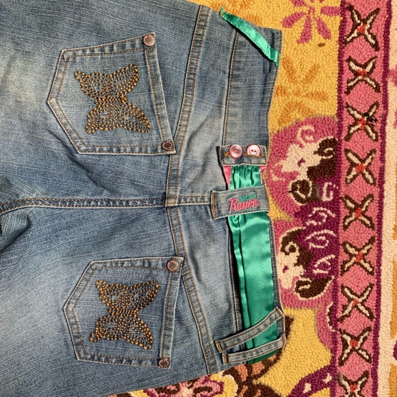 Raven Simone Capri Jeans Size 14 - Picture 3 of 5